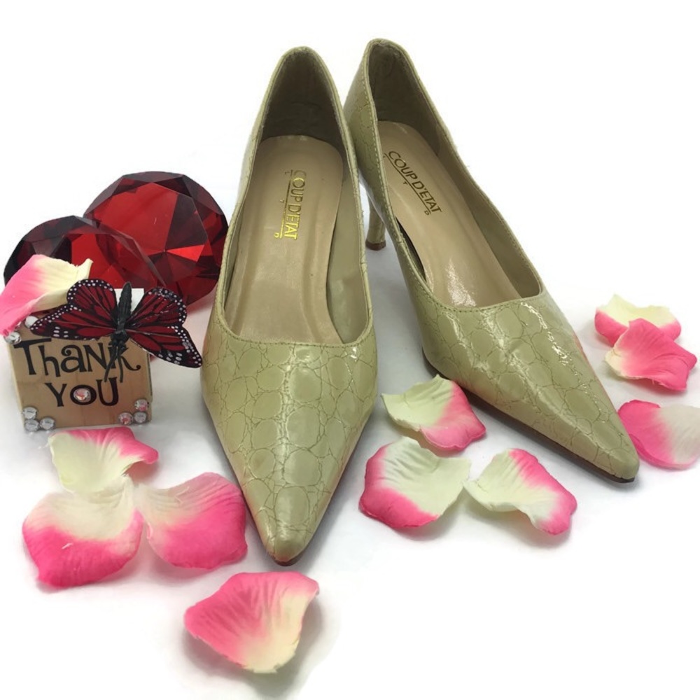 ❤️Coup D Etat Pointed Heels‎ Size 6.5